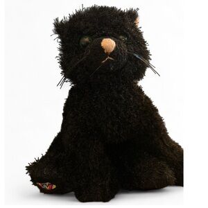 Webkinz Black Stuffed Cat No Code